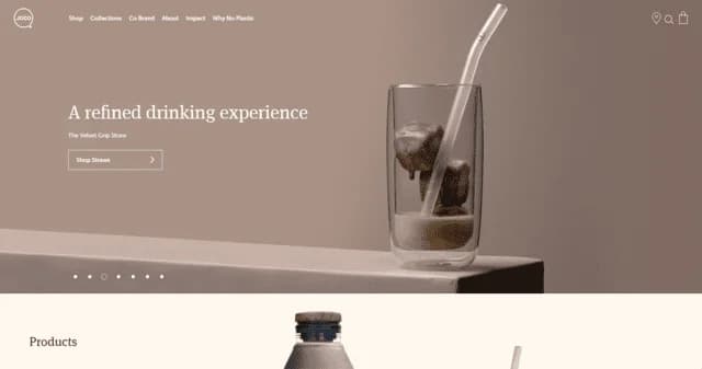 JOCO Cups website preview